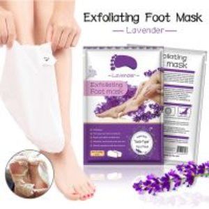Exfoliating foot mask